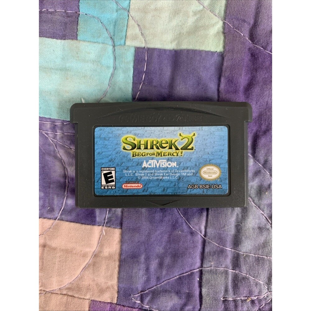 Shrek 2: Beg for Mercy Nintendo GameBoy Advance, 2004 Cartridge Only